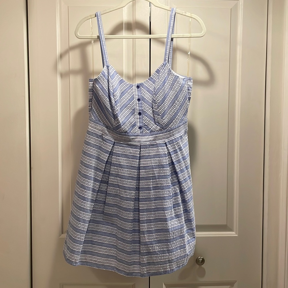 Blue & White Sundress